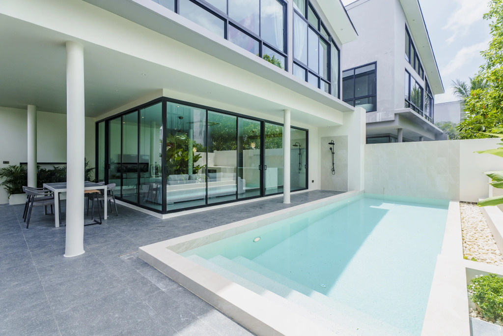 Вилла Harmony chic 3br retreat with pool near beaches