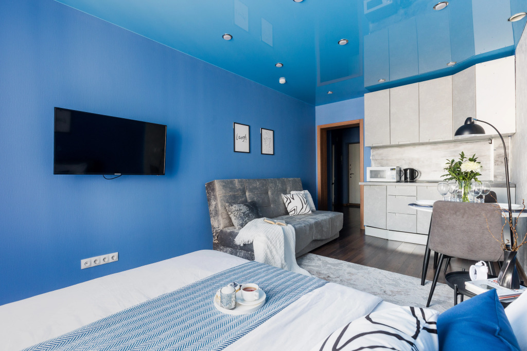 Квартира SleepNsk Яркая студия около Аквапарка