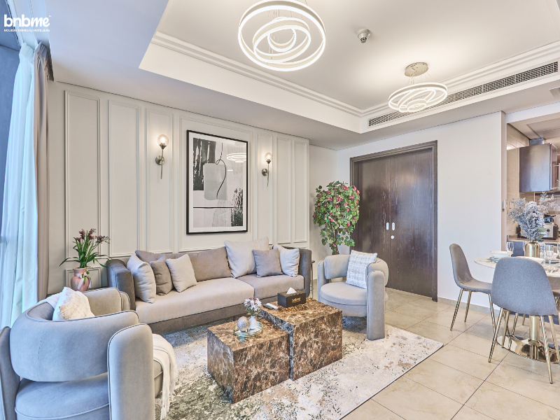 Апартаменты bnbmehomes | Cozy modern JLT flat next to metro-405
