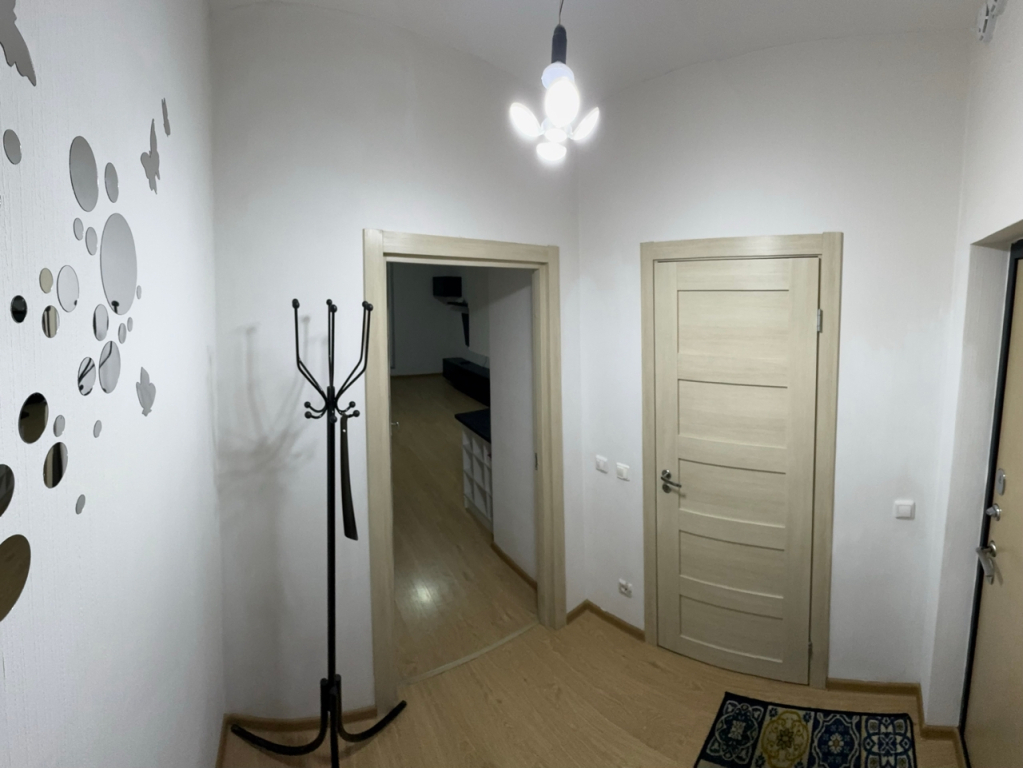 Квартира cтудия на 25 этаже с боковым панорамным видом