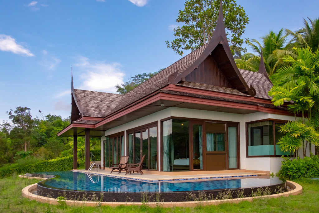 Ocean view Villa with Infinity Pool & King-bed	