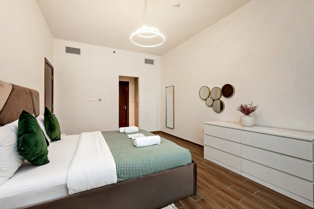 Апартаменты Stylish 1BR at Meera Tower
