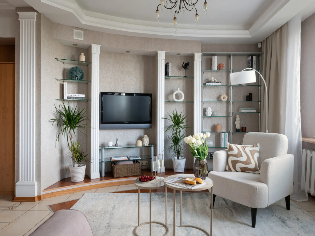 Квартира GM Apartments Трёхкомнатная на Чистопрудном