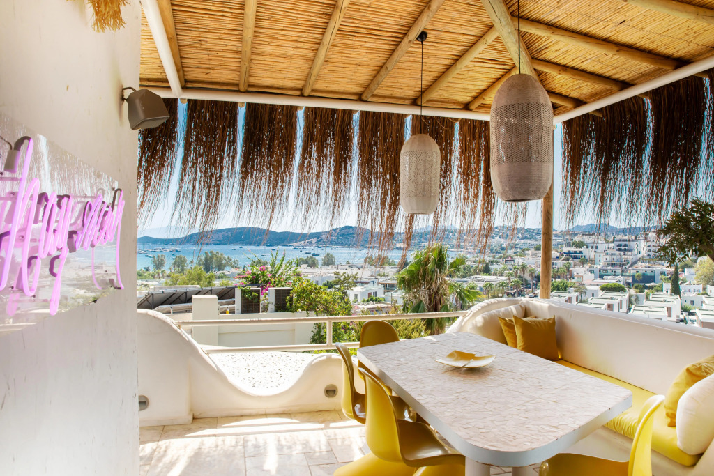 Вилла Bodrum Eskiçeşmede Deniz Manzaralı