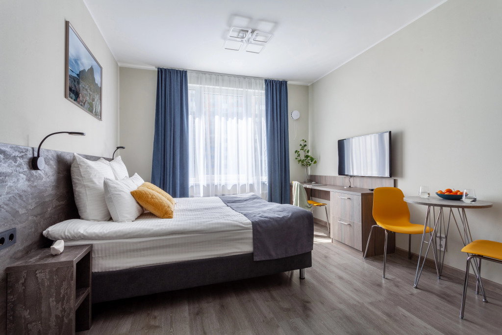 Квартира V Apartments в скандинавском стиле в 15 минутах от Пулково