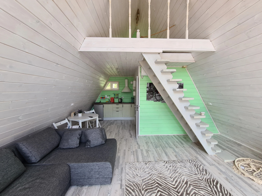 Гостевой дом A-frame на Форелевом хуторе