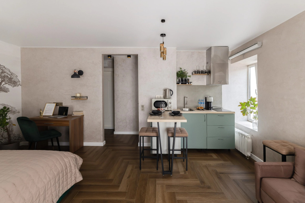 Апартаменты SMART LOFTS | Emerald | На 4 гостей | 5 мин от метро Бауманская | Исторический дом