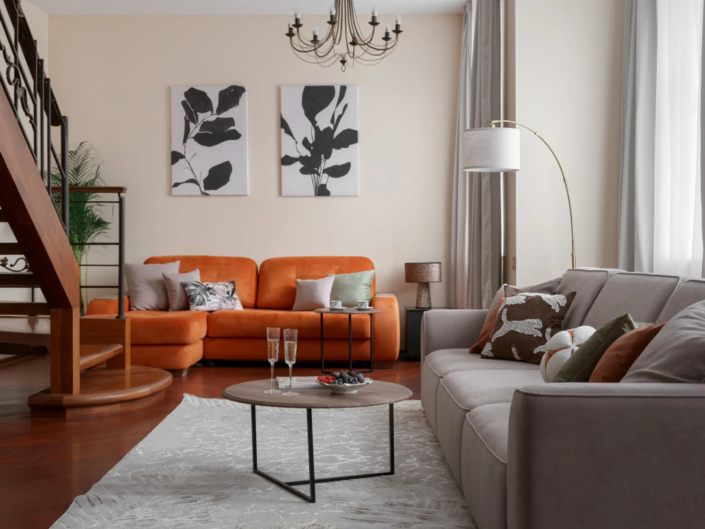 Квартира GM Apartments Шикарная двухуровневая у Арбата