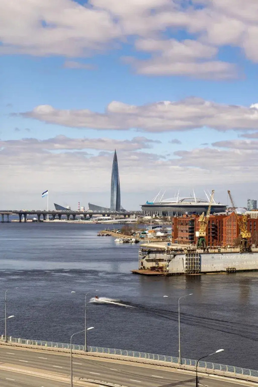 Квартира Двухкомнатная Видовая Piter Apartments в ЖК Эмеральд