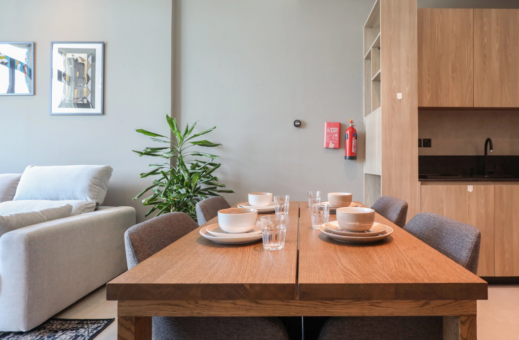 Апартаменты Elite LUX Holiday Homes - Luxurious 1BR Suite in Signature Livings JVC - Dubai
