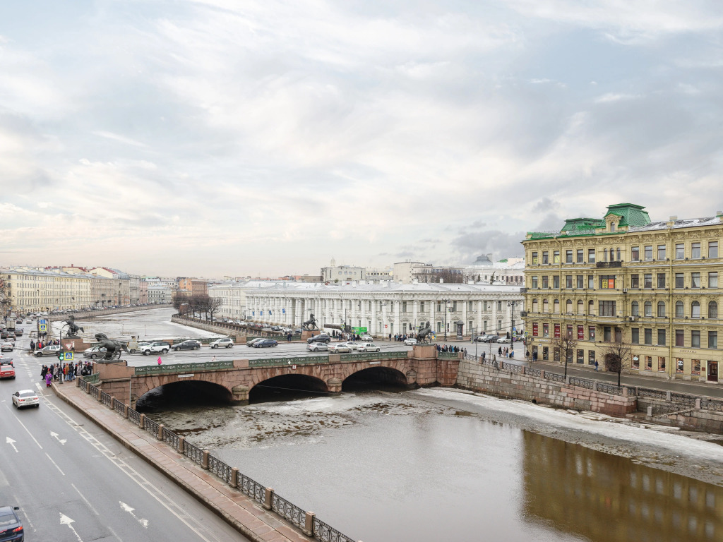 Апартаменты Minin Apartments с видом на Фонтанку 180 кв.м.