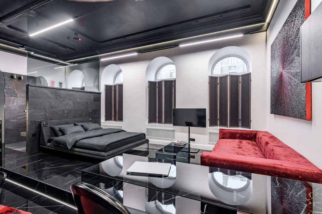 Апартаменты на Невском проспекте hth24 Apartments, авторский дизайн, сауна, камин