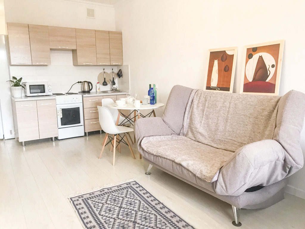 Апартаменты ADT Beige and white