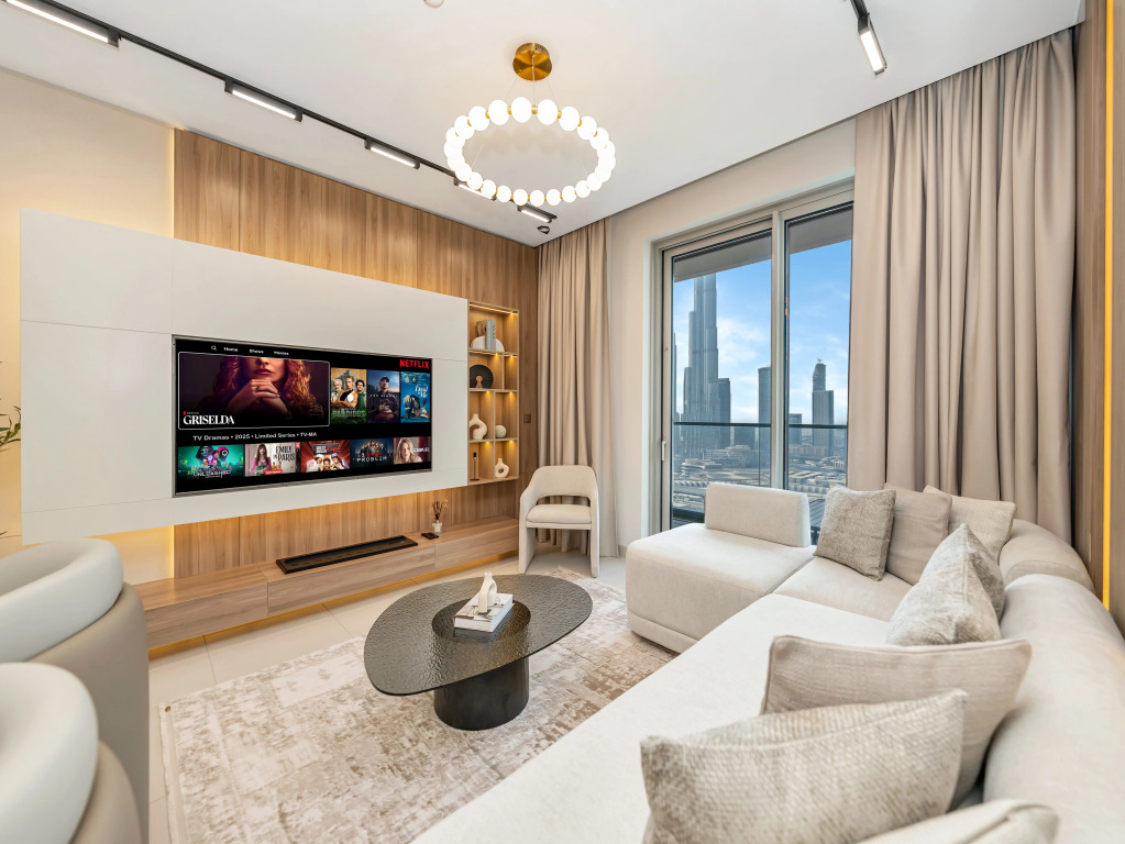 Апартаменты Burj Khalifa New Year Fire Works| Dubai Mall |5*  Share  Save