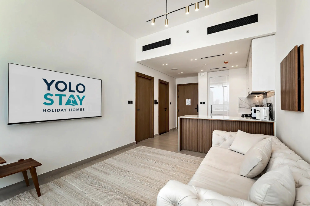 Апартаменты Стильные 1BR в Binghatti Onyx JVC
