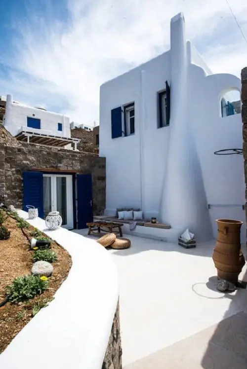 Апартаменты Gorgeous Studio In Cycladic Architecture Overlooking The Aegean