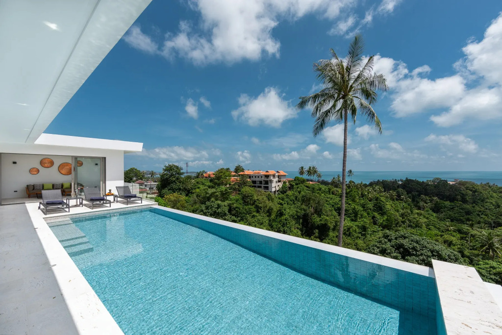 Вилла Top View Bo Phut Samui 4BR Sea View Luxury Retreat
