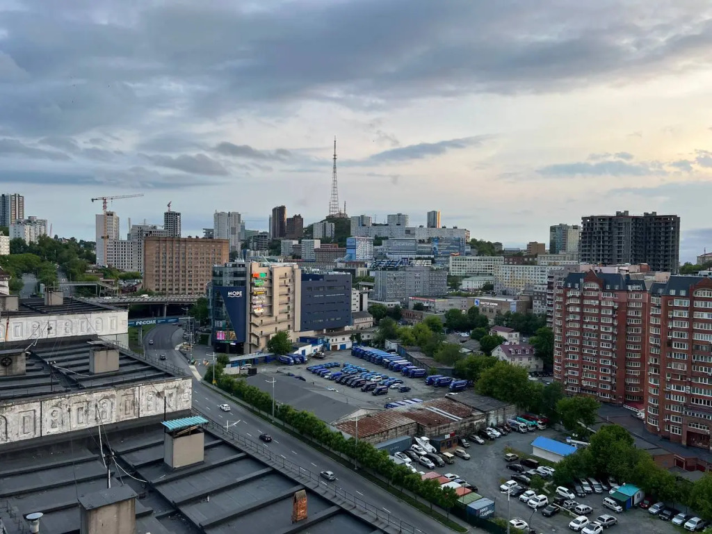 Квартира Дизайнерская студия в центре города Панорамный вид