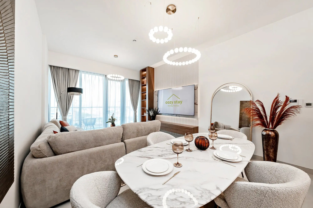 Апартаменты Luxury 2BR Burj Khalifa View in Al Safa