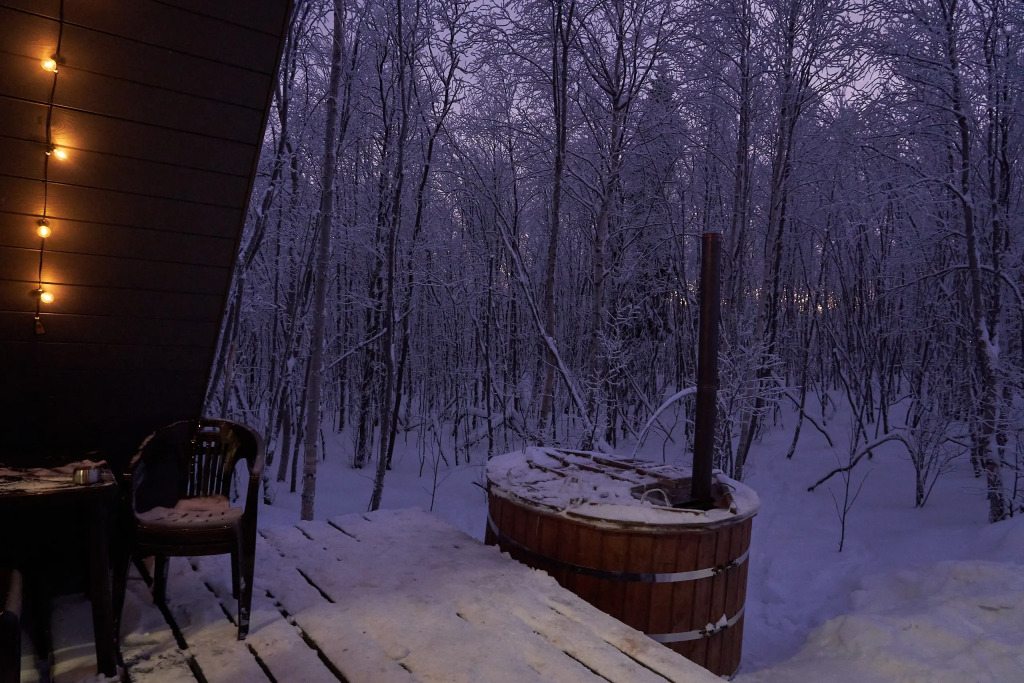 Частный дом A-Frame в лесу в 6 км от Мурманска