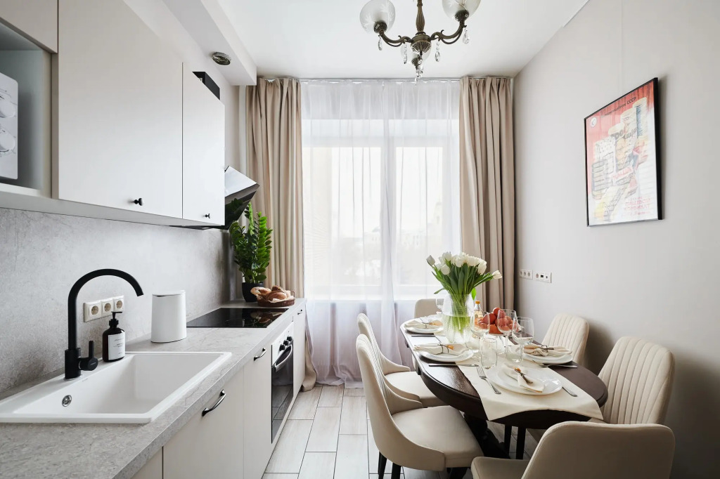 Квартира GM Apartments у Патриарших Прудов с Тремя Спальнями