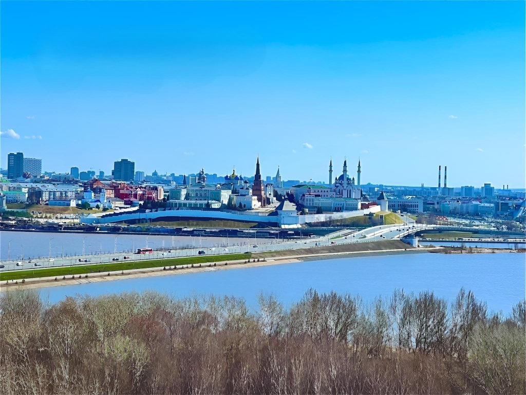 Квартира Видовая на Кремль, Первая Береговая в Центре у Метро