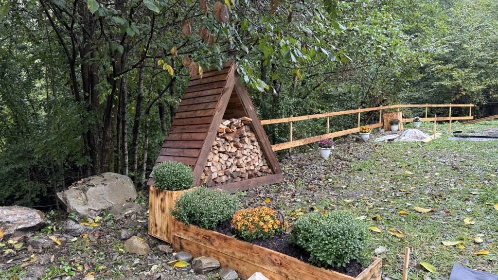 Частный дом Красная Поляна у ручья