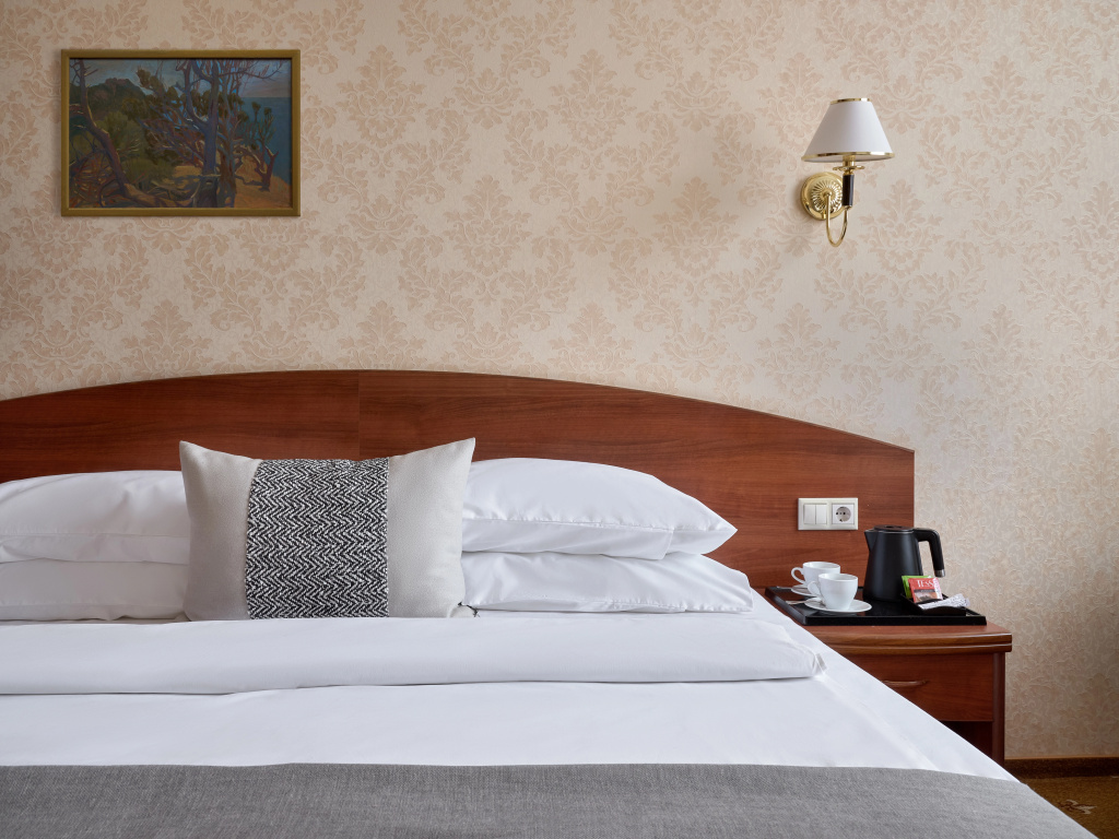 Двухместный номер Comfort с видом на город (двуспальная кровать)