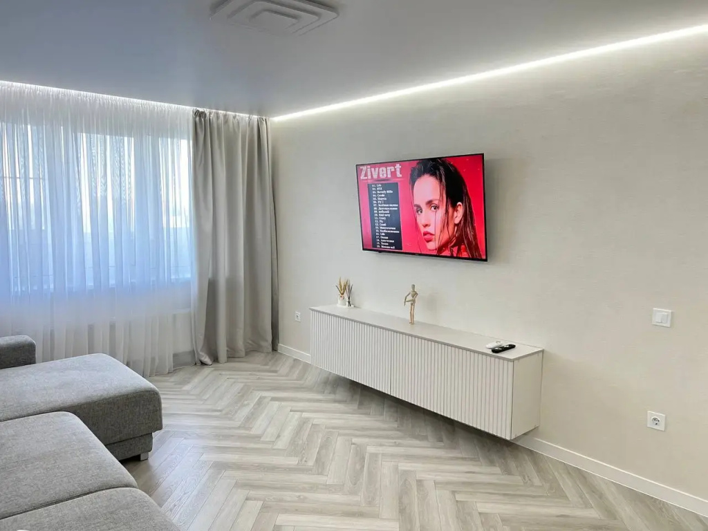Квартира современная двушка сети PanApartments в городе Иваново