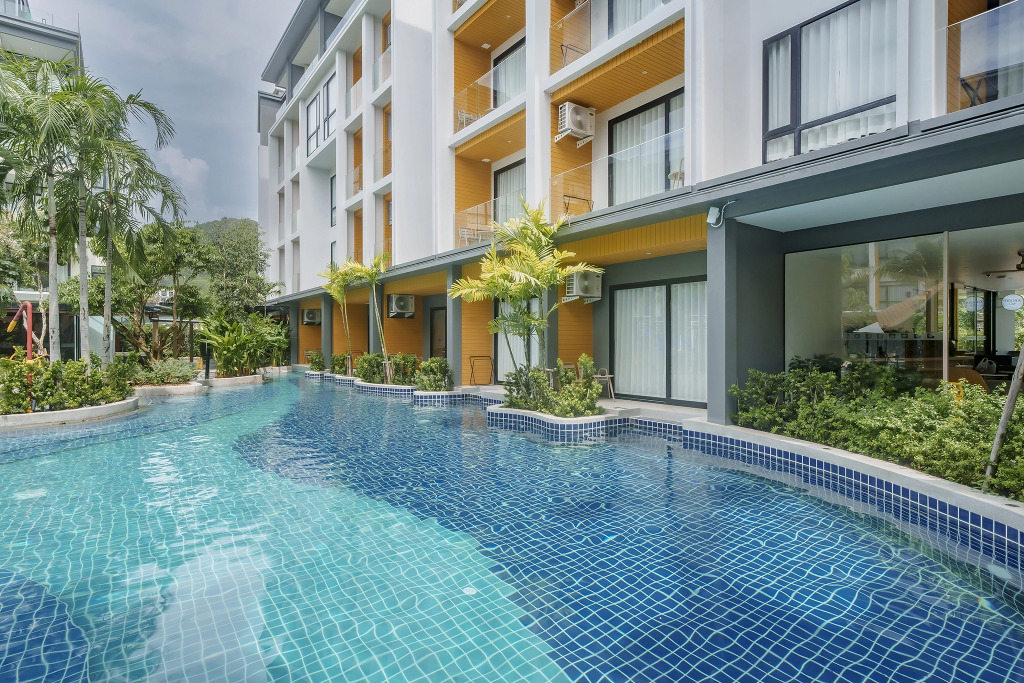 Апартаменты Pool View Condo 2204 Wyndham Garden Naithon Phuket