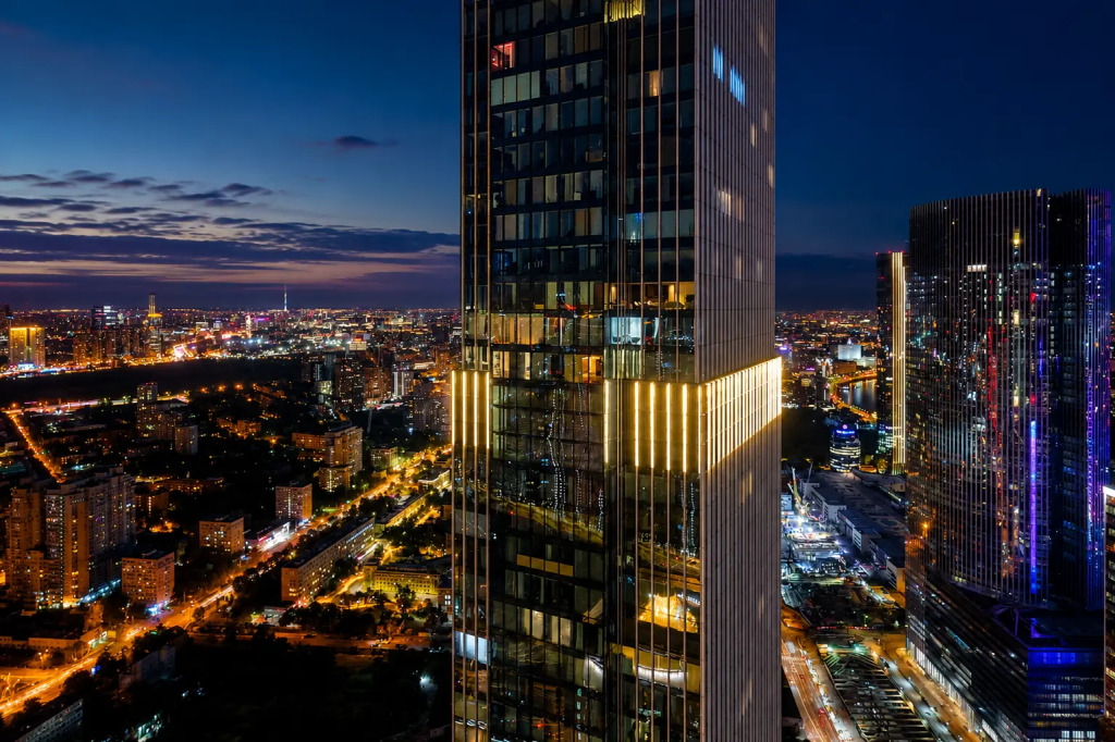 Апартаменты В сердце Москва-Сити Панорама с 62 этажа