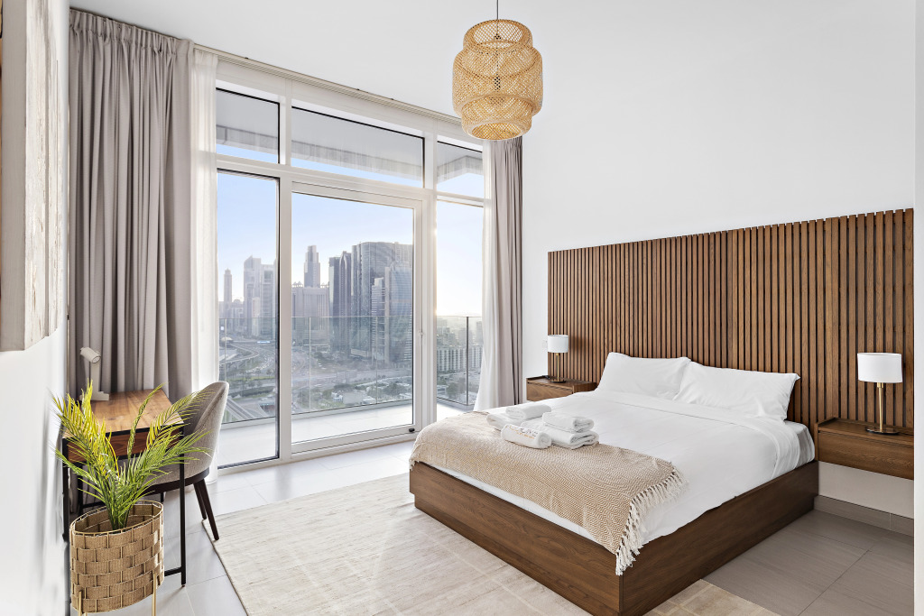 Апартаменты WelHome - Luxurious and Breathtaking Views 1BR in Za'abeel