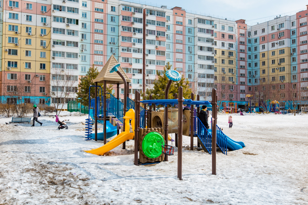 Квартира Трехкомнатная в Хабаровске