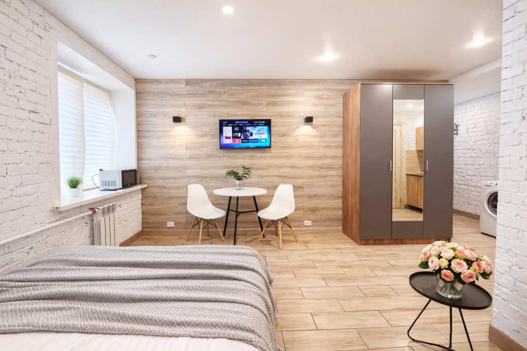 Квартира Студия в стиле Loft рядом с ГБУ Городской клинической больницей №1