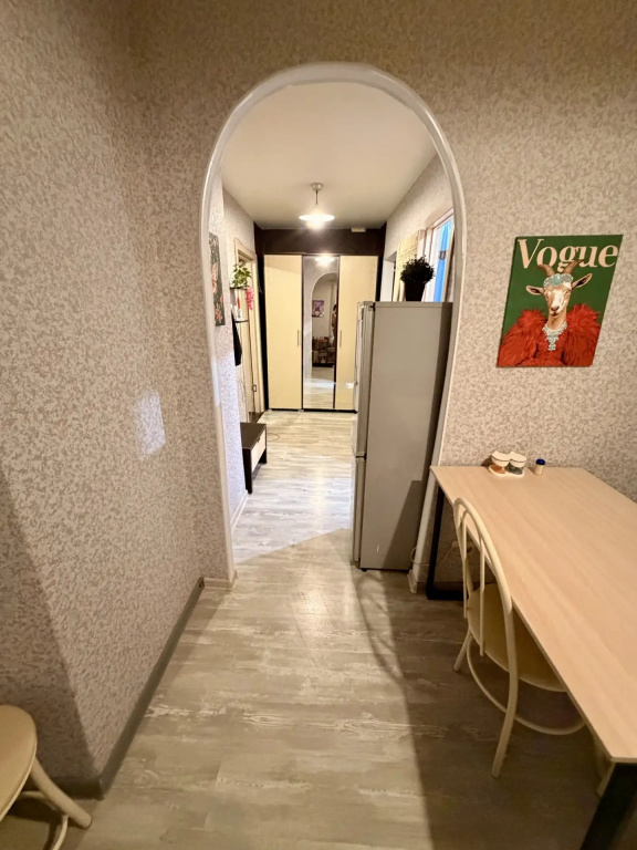Квартира 1-комнатная 40 м² 3 кровати