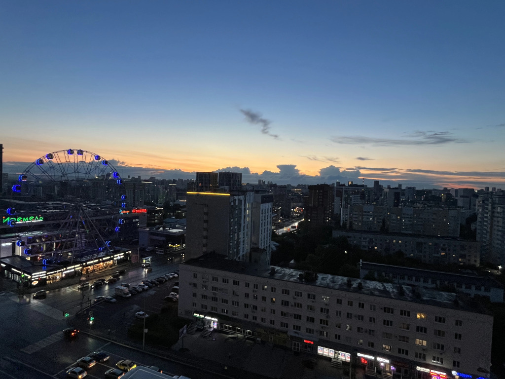 Квартира уютная студия с красивым видом
