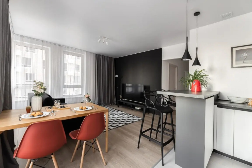 Апартаменты SMART LOFTS | Meridian | Премиум | Отдельная спальня | Медцентры (ФМБА, ЛОР)