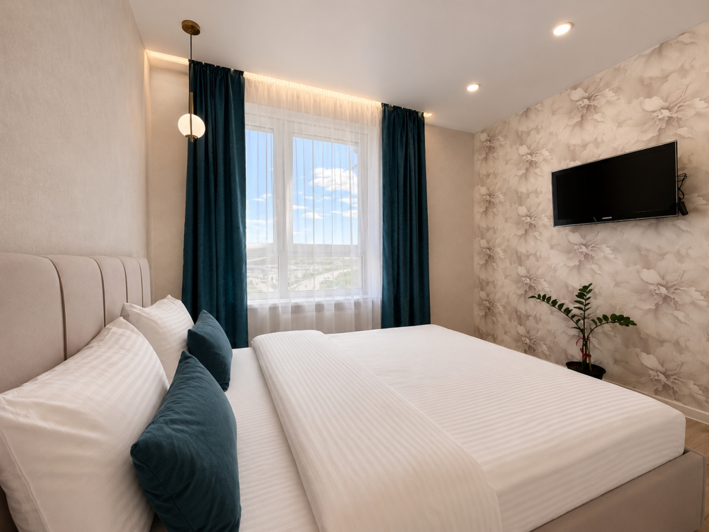 Апартаменты Ak Bars Arena & Aquapark Riviera LUX, 10 min to Centr