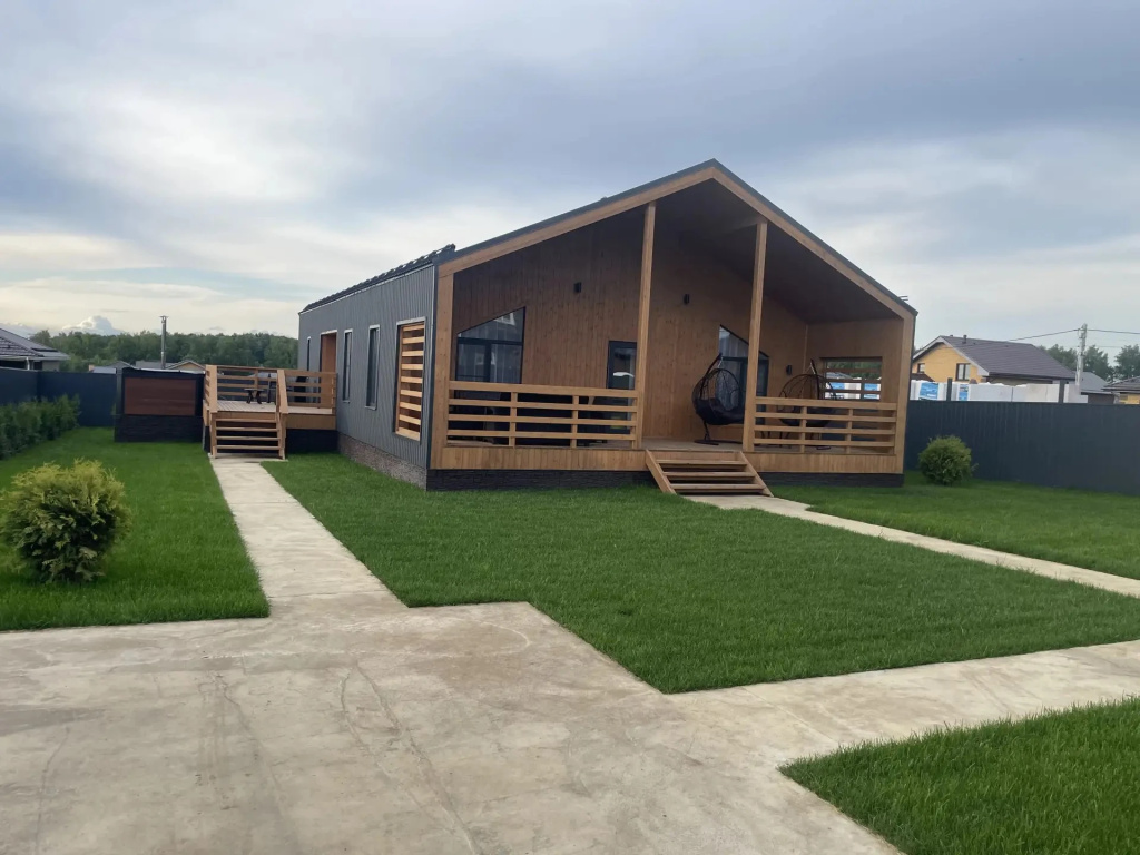 Частный дом Уютный Барн Rent House c купелью Фурако и сауной недалеко от водоема