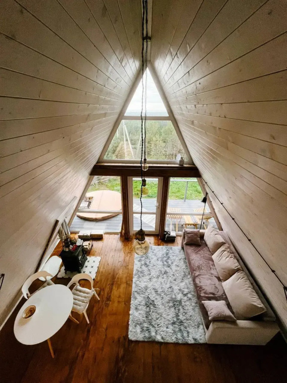 Частный дом A-Frame у горы Соболиная