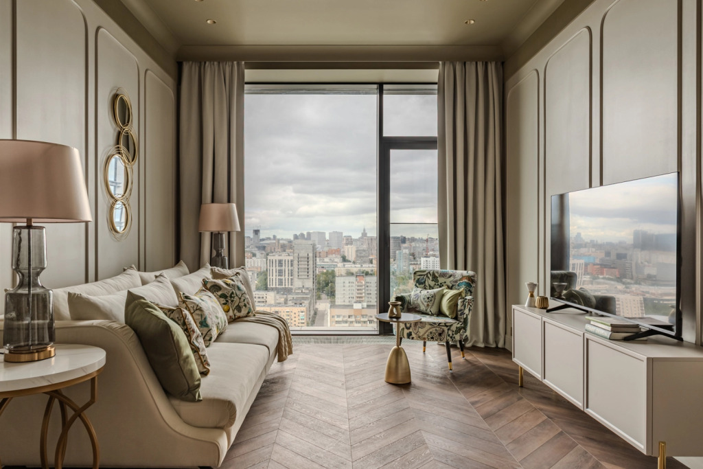 Квартира Moscow Deluxe Apartments Family Suite MOD