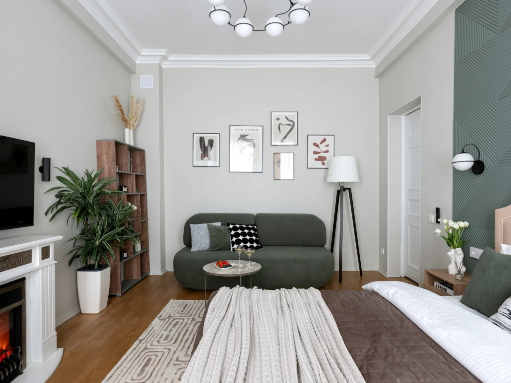 Квартира GM Apartments в Двух Шагах от Кремля с Видом на Тверскую