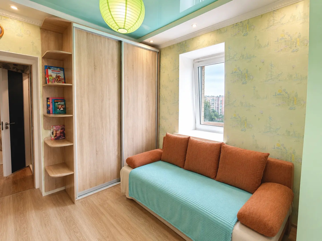 Квартира Просторная 3 Комнатная 80 м² с Двумя Санузлами и Видовой Лоджией