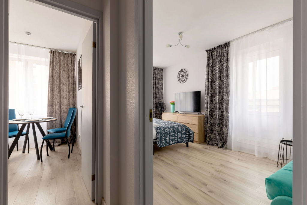 Апартаменты Живи в Курортном однокомнатная квартира Садовая 90