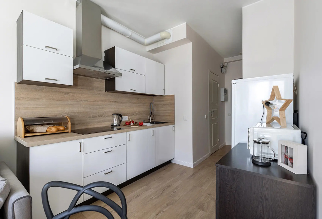 Квартира у клиники МЧС Piter Apartments (парковка, кондиционер)