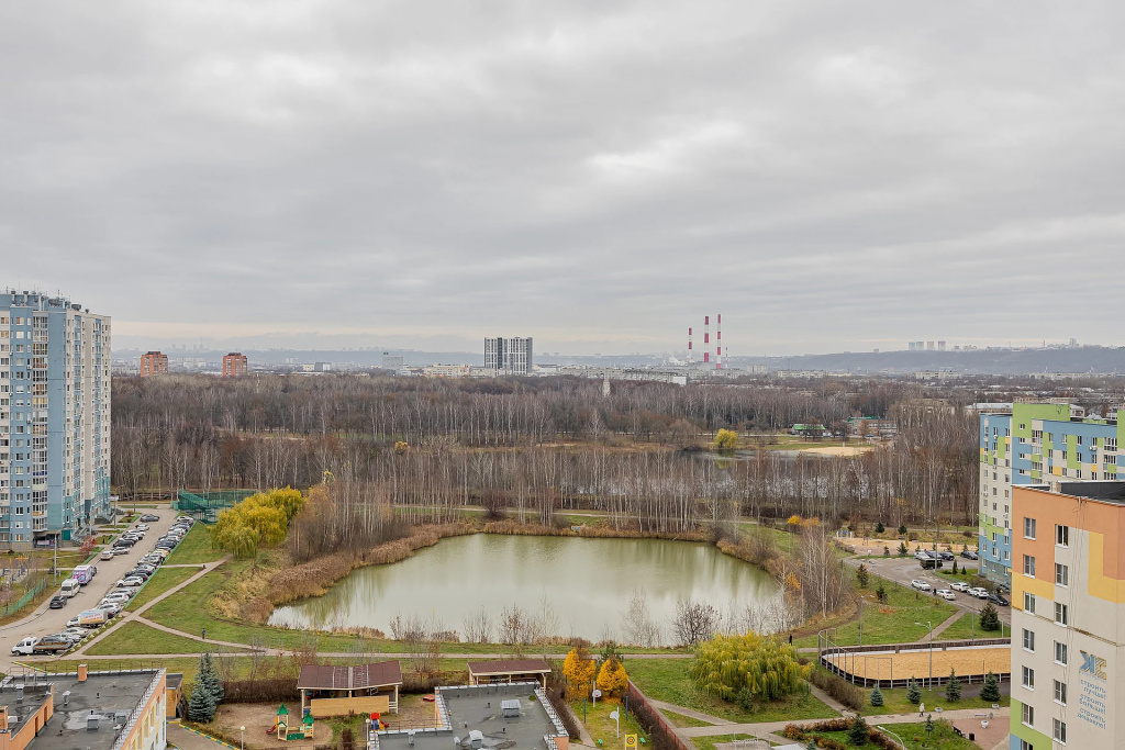 Квартира Шикарный Вид на Озеро и Парк на Коломенской 8к4