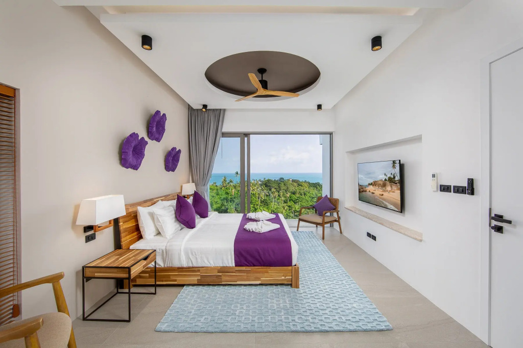Вилла Top View Bo Phut Samui 4BR Sea View Luxury Retreat