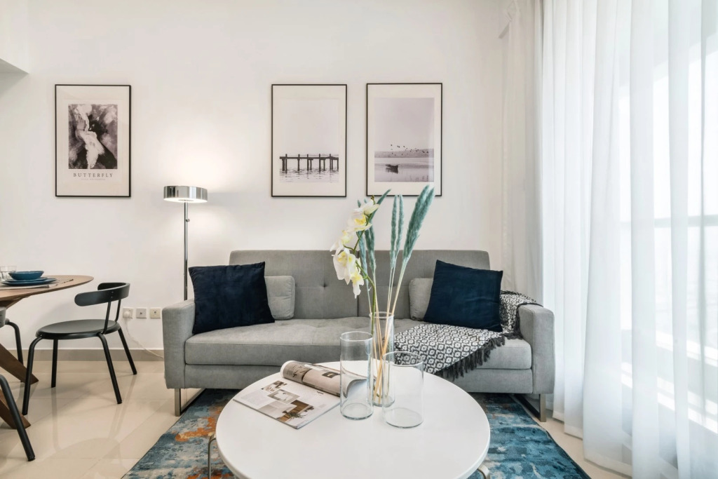 Апартаменты однокомнатные в Escan Tower, Dubai Marina