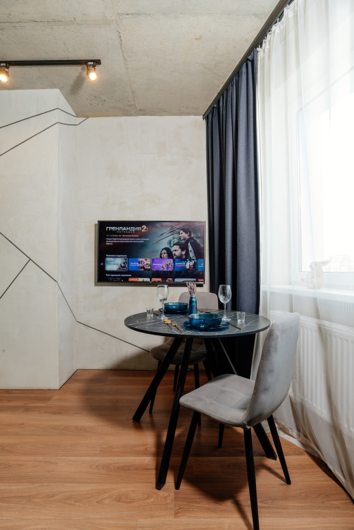 Квартира Loft +проектор smart для влюблённых парочек  на высоком 25 этаже с евро ремонтом
