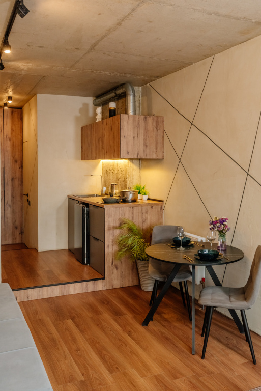Квартира Loft Studio 25 этаж с дизайнерским ремонтом на 4 гостя